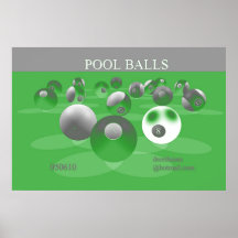 Pool Balls (Green) (print)