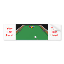 Pool Balls on Table: 3D Model: