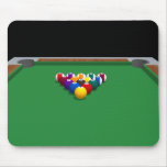 Pool Balls on Table: 3D Model: Mouse Mats