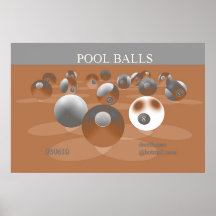Pool Balls (Red) (print)