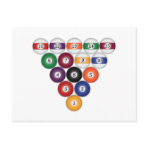 Pool / Billiard Balls: Billiards: