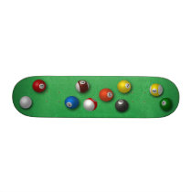 Pool Billiard Balls Skateboard