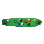 Pool Billiard Balls Skateboard