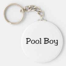 Pool Boy Key Chain