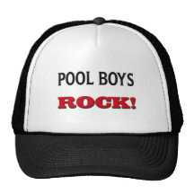 Pool Boys Rock Trucker Hat