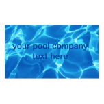 pool company business card