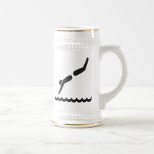 Pool Diver Mugs
