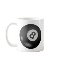 Pool - Eight Ball Coffee Mug