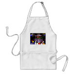 Pool games cards casino art aprons