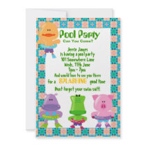 POOL PARTY INVITATION