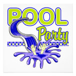 Pool Party Invitation