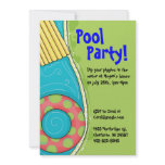 Pool Party Invitations