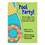Pool Party Invitations
