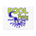Pool Party postcards