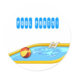 Pool Party! stickers