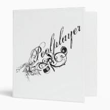 Pool Player Script 3 Ring Binder