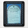 Pool Rules Mousepad