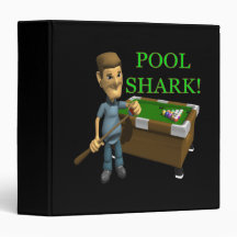 Pool Shark 3 Ring Binders