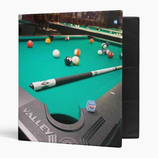 Pool Table Binders