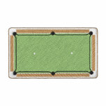 Pool Table embroidered shirts