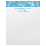 Pool Water Letterhead
