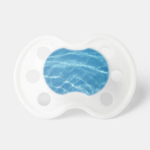 Pool Water with Tiles Pacifiers