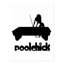 PoolChick Logo Post Cards