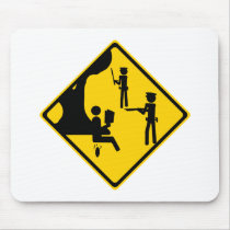 Poopman By Tree Mousepad