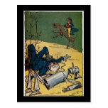 Poor Scarecrow and TinMan Postcard