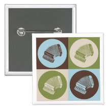 Pop Art Accordion Pins