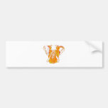 Pop Art African Elephant Bumper Sticker