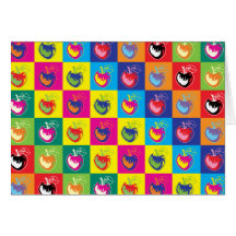 Pop Art Apples Card