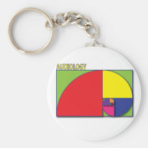 Pop Art Audiology Keychain