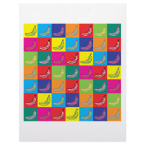 Pop Art Banana Letterhead Design