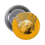 Pop Art Basketball Buttons
