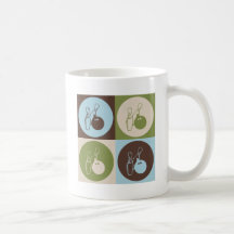 Pop Art Bowling Coffee Mugs