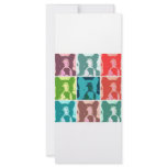 Pop Art Boxers Rack Card Design