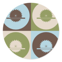 Pop Art Carpentry Stickers