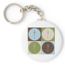Pop Art Chiropractic Key Chain