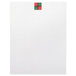 Pop Art Christmas PEACE letterhead