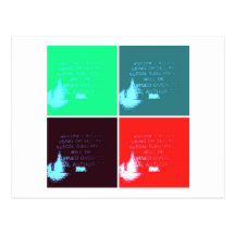 POP Art Clubber Postcard