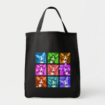 Pop Art Corgi Bag