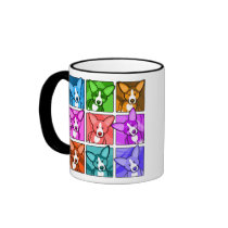 Pop Art Corgi Mug