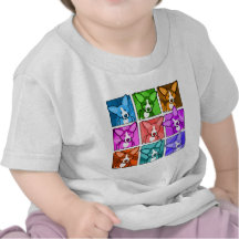 Pop Art Corgi T Shirts