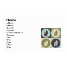 Pop Art Corrections Business Card Templates