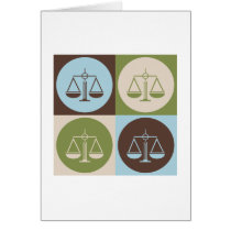 Pop Art Criminal Justice Greeting Cards