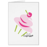 PoP aRt CupCaKe Greeting Card
