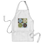 Pop Art Cutting Hair aprons