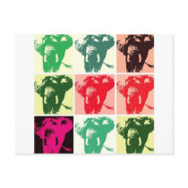 Pop Art Elephants