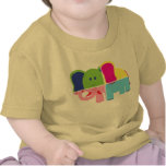 Pop art for babies and toddlers: elephant tee shirt